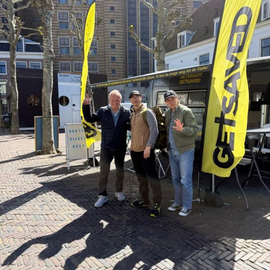 GetSaved evangeliseert in Haarlem
