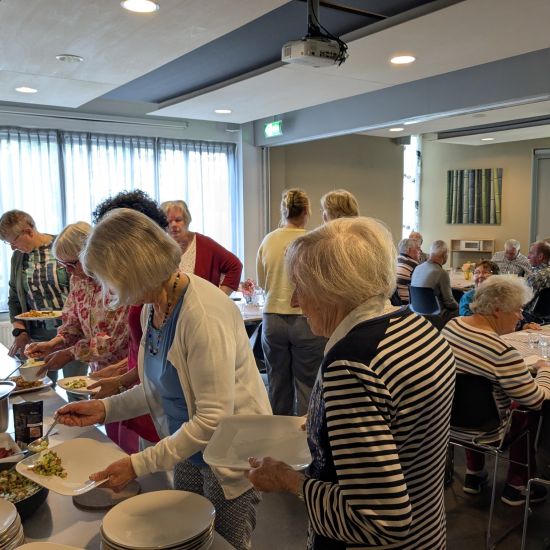 Pasta maaltijd bij Inloophuis Koffie Enzo 2