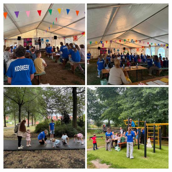 Sport en spelweek in het Essepark